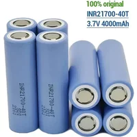 3.7V -70g- 4000mah 30A 40T 21700 Lithium Ion Rechargeable Battery , High Discharge/High Capacity 3.7V 21700 Lithium Ion Battery