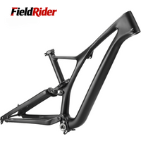 AliExpress NONE 2026 NEW FieldRider Full Suspension MTB Frame Toray T1100 Carbon Fiber Stumpjumper 29er Boost 148×12mm Thru Axle Disc Brake Comp