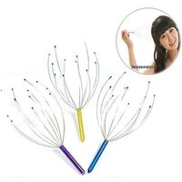 NEW Head Massager Scalp Handheld Head Massager Scratcher Scalp Massager Reliever Neck Stress And Head Physician Steel Ball Tools