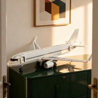 8006pcs MOC Airbus A320 Town World City Model Building Blocks Construction Christmas Gifts Toy Creative DIY Idea Assemble Kids