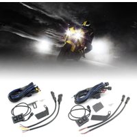 AliExpress LGHDDG Motorcycle Led Fog Light Lamp Wiring Harness Relays Wire High Low Beam Cable For Dirt Bike Suv Atv Car X37F