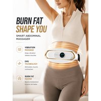 Slimming Machine for Women, Electric Abdominal Fat Burner, Anti-Cellulite Massage Belt, Body Shaping & Belly Fat Removal
