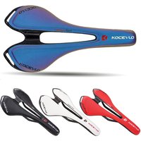 KOCEVLO Carbone Selle T800 Carbonfiber + En Fiber De Cuir Ultra Léger Vélo De Route VTT Selle Siège