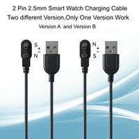 2P250 Magnetic Watch Charging Cable Set (Version A + Version B)Only One Version Compatible With 2 Pin 2.5mm Spacing Smart Watch