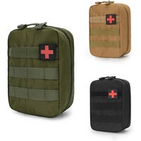 Tactical Medical Bag Camping Survival First Aid Kit Waist Pack Emergency Outdoor Travel Molle Pouch Camping Equipment