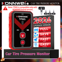 2026 KONNWEI TK100 TPMS Tire Pressure Monitor Sensor Activation Programming Car Diagnostic Tool for Universal Vehicle