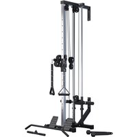 Home Gym Fitness Training and Tower Cable Station of Lat Pull-down Machine Dual Pulley System Wall Mounted