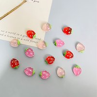 9pcs Cute Strawberry Decorative Magnet, Suitable for Kitchen Decoration, Home Decoration, Party Gifts