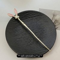 Trendy Metal Hairpin Rabbit Metal Hairpin For Women Girls Festivals Daily Wear Durable Non-fading Elegant Hair Accessories