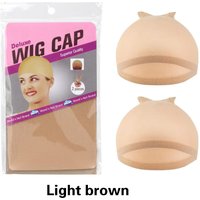2/6/12pcWig Caps Hair Nets Weave Hairnets Stocking Wig Caps Stretch Mesh Caps Stocking Caps for Making Wigs Free Size
