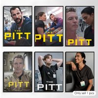 TV SERIES The P-Pitt Poster Elegant And Affordable Wall Art Stickers For Dormitory Living Room And Bedroom Spaces
