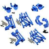 Aluminum Lower+Upper Suspension A arm +C Hub+Knuckle Arm for TRAXXAS 1/10 MAXX 89076-4 RC Car Upgrade Accessories