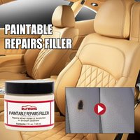 Leather Restoring Paste 60ml Natural Leather Filler Repair Compound Leather Restoration Cream for Tears Crack Burns Holes Filler