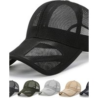 AliExpress NONE Outdoor Sports Men Women Adjustable Full Mesh Hats Sun Protection Caps Summer Sunscreen Hats Baseball Cap