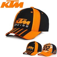 Original KTM Tag Baseball Hat Men's and Women's Fashion Sun Hat MotoGP Racing Hat Adjustable Embroidered MTM Sports Hat