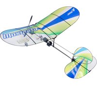 DW Hobby 360mm Mosquito Mini PET Film RC Aircraft Remote Control Plane Kit with Receiver 3ch Small RC Plane E43