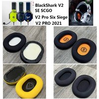 Original Ear pads for Razer BlackShark V2SE CSGO,V2 Pro SIX SIEGE Special Edition Headset replacement Earmuffs Ear Covers