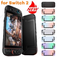 TPU Case for Switch 2 Console Ergonomic Handle Grip Cover Shockproof Protective Cover Anti-Scratch TPU Protection Case Anti-slip