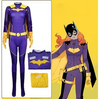 Game Gotham Knights Batgirl Cosplay Costume Role-play latex catsuit Zentai Suit Anime Halloween Bodysuit Adults Outfit Jumpsuit
