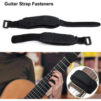 Miwayer Guitar String Mute Damper - Black Reusable Fret Noise Silencer for Guitar Bass Ukulele