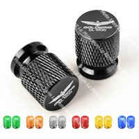 Motorcycle CNC Aluminum Tire Valve Air Port Stem Cover Caps For HONDA Goldwing 1800 GL1800 GOLDWING1800 2001-2024 Accessories