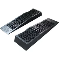 5000KG Capacity Heavy Duty Car Ramps 70cm Plastic Portable Loading Access Ramps Lift Repair Maintenance Jack Lift Tool 2pcs/Pair