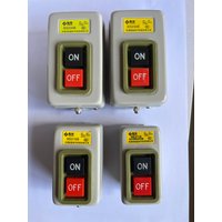 Start Push Button Switch AC220V 380V 3 phase BS211B BS216B BS230B Motor Control Start Stop ON-OFF 3.7KW