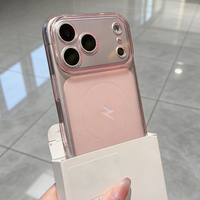 Luxury Ultra Slim Matte Transparent TPU Case For iPhone 17 Air 16 E 15 14 13 12 11 Plus Pro Max Soft Simple Large Window Cover