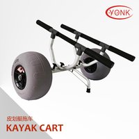 Kayak Cart, Heavy-Duty Kayak Cart Dolly Canoe Trolley Wheels for Paddleboard Kayaks SUP Transport