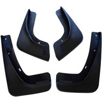 Car MudFlap Guards For Ford Fusion Mondeo 2007 -2012 4pcs Mud flaps Molded Splash 1786680 & 1718464 Mudguards YC102037