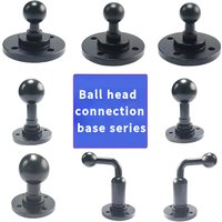 17/20/25 Ballhead 40mm base Adapter Clip series Mount for Gopro Action Camera Phone conversion and fix Camera stand accessories