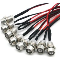 New 2 / 4 / 6 / 8 Lights RC LED Light 3/5mm 70cm Lenght Night Headlamps Red White Lights Headlights For RC Car