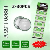 2-30PCS LR920 AG6 371 370 LR69 LR921 G6A SR920 Button Batteries For Watch Toys Remote SR920SW AG 6 Cell Coin Alkaline Battery