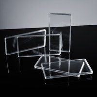 Clear Plastic Collectible Banknote Organiser Commemorative Banknote Protective Case Souvenirs Paper Currency Protector