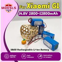 2026 New 4S1P 14.4V 2800-12800mAh Li-ion Battery Pack,For XIAOMI MIJIA Mi Robot Vacuum-Mop Essential G1 MJSTG1, SKV4136GL R30R35