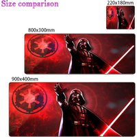 Mouse Pad S-Star W-Wars notbook gamer Large Keyboard NonSlip Rubber Computer rug Carpet Desk Mat PC Gamer 90x40 MousePad