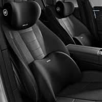 Car Seat Neck Pillow Adjustable Lumbar Support Headrest Waist lumbar Cushion Car Seat Memory Foam Car Travel Interior Accessorie