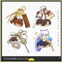 Tears of Themis Keychain Action Figure Fantasy Figurines Luke Pearce Artem Wing Marius Von Keychain Commemorative Key Gift Box