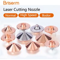 Briserm Laser Nozzle D28 M11 D32 M14 H15 1.5 2.0 Laser Cutting Nozzle Raytools Precitec Bodor HSG HANS Laser Machine Nozzle