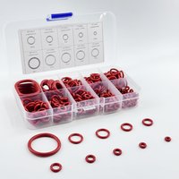351Pcs Rubber O-Ring Seal Set, Heat Resistant & Oil Resistant O-Ring Combo Pack for Automotive Repair and Water Pipe Sealing