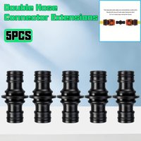 2 Way Garden Hose Connector Joiner Male Coupler Water Pipe Tap Male 1/2" Watering Equipment Garden watering Hose Connector