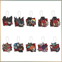 Bandai Persona 5 Royal Rubber Strap Rubber Keychain Set Joker Morgana Ryuji Sakamoto Ann Takamaki Toy Gift