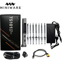 Original TS101 Soldering Iron 65W Digital Display Thermostat MiNi Portable 24V3A Power Supply Equipped With Soldering Iron Tip
