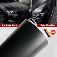 Car Matte Black Vinyl Wrap Film Cars Waterproof Scratch Resistant Stickers for Auto Motorcycle Body Modification Decals Sticker