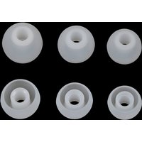 6 Pairs 2 S M L Universal In-Ear Earphone Headphone Earbuds Silicone Rubber Replacement Ear Tips Noise Isolation Earbud Caps