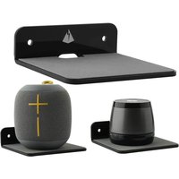 Small Floating Shelves Speaker Shelves 4.25 Small Wall Shelves Speaker Mount for Speaker Webcam Display Shelf Acrylic Shelves