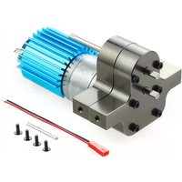 Metal Transfer GearBox with 370 Brush Motor for WPL B14 B16 B24 B36 C14 C24 JJRC Q60 MN D90 MN99S MN91 Speed Change Upgraded