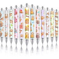 6/12 Pcs Cartoon Sloth Ballpoint Pen Black Ink Gifts For Animal Lovers Ideal Students Back To School Classroom Office Supplies