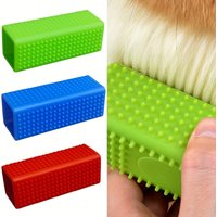 2pcs Square Lint Remover Brush Plastic With Raised Points Fabric Sofa Dust Remover