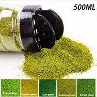 Simulation Tree Powder Model Diy Tree Making Materials 500Ml Nylon Grass Powder For HO Train/Building Sand Table Scene Layout